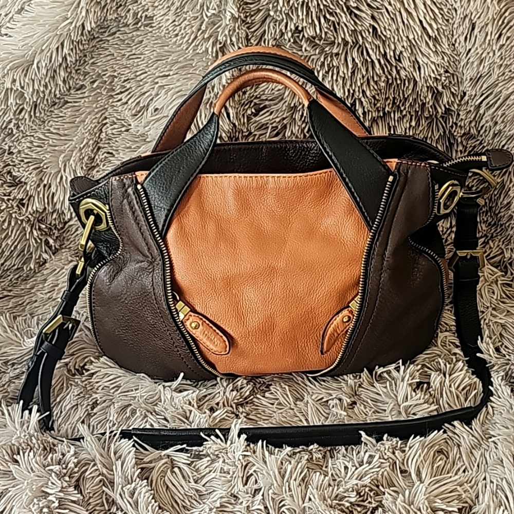 orYANY Brown Leather hobo shoulder bag.Excellent condition.